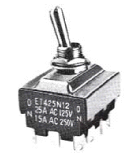 ニデックコンポーネンツ　小型トグルスイッチ　ET425N12-Z