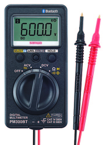 三和電気計器(SANWA)　デジタルマルチメータ　PM300BT