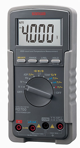 三和電気計器(SANWA)　デジタルマルチメーター　RD700