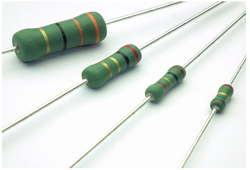 赤羽電具製作所　不燃性酸化金属皮膜固定抵抗器　RSMF3B100J