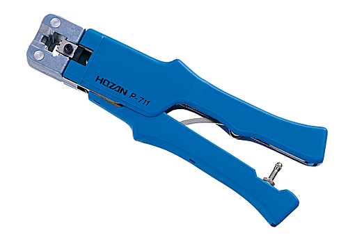 ホーザン(HOZAN)　モジュラープラグ圧着工具　P-711
