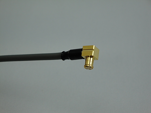 注目>日本エレパーツ　MMCX　L型プラグ両端ケーブル（1.5D-QEVケーブル）　MMCXPL-2LP-1.5DQEV-□□