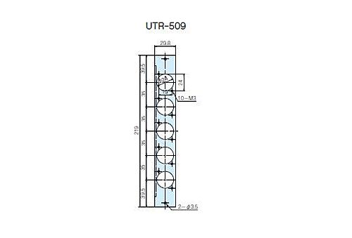 タカチ電機工業 UTR型ユニットパネル UTR-509