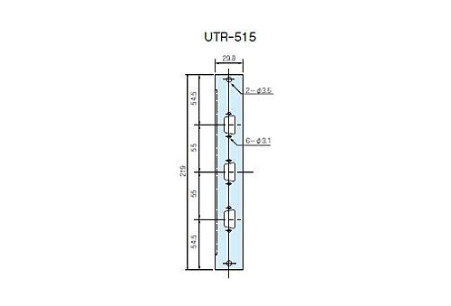 タカチ電機工業 UTR型ユニットパネル UTR-515