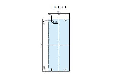 タカチ電機工業 UTR型ユニットパネル UTR-531