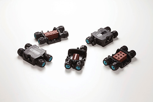 タカチ電機工業　THA209型 防水中継ボックス　THA209B-8P
