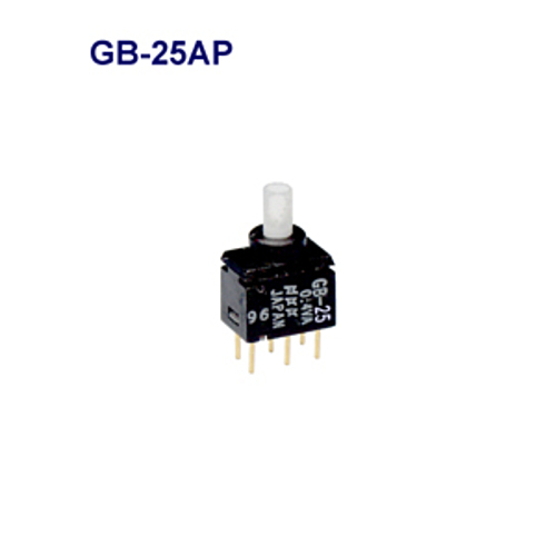NKKスイッチズ 押ボタンスイッチ GB-25AP 「在庫掲載」