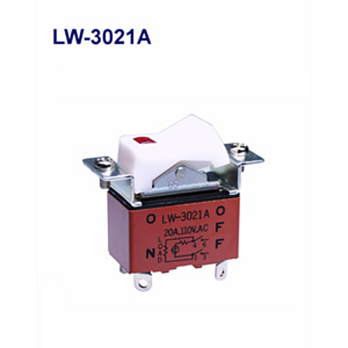 NKKスイッチズ ロッカスイッチ LW-3021A 「在庫掲載」
