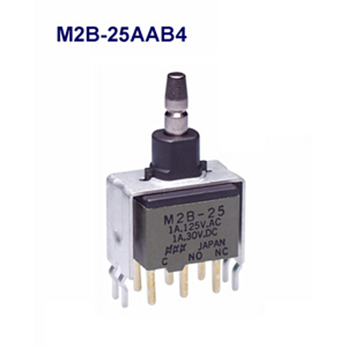 NKKスイッチズ 押ボタンスイッチ M2B-25AAB4 「在庫掲載」