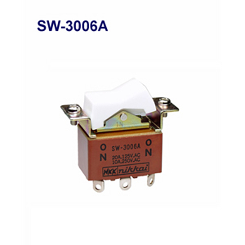 NKKスイッチズ ロッカスイッチ SW-3006A 「在庫掲載」