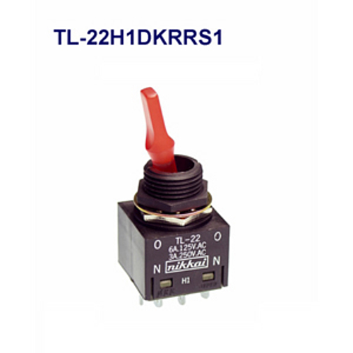NKKスイッチズ トグルスイッチ TL-22H1DKRRS1 「在庫掲載」