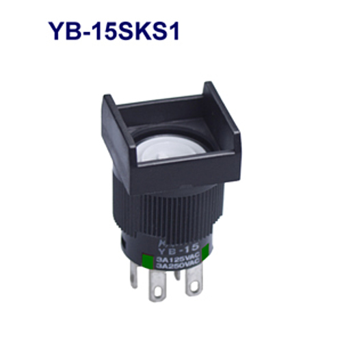 NKKスイッチズ 照光式押ボタンスイッチ YB-15SKS1 「在庫掲載」