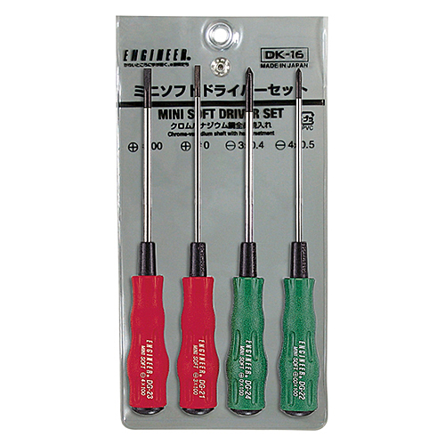 エンジニア ミニソフトドライバーセット DK-16