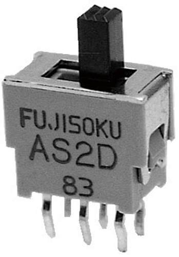 ニデックコンポーネンツ　超小形スライドスイッチ　AS2D-5M-10-Z