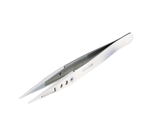 ホーザン(HOZAN)　プラチップピンセット　P-640-P