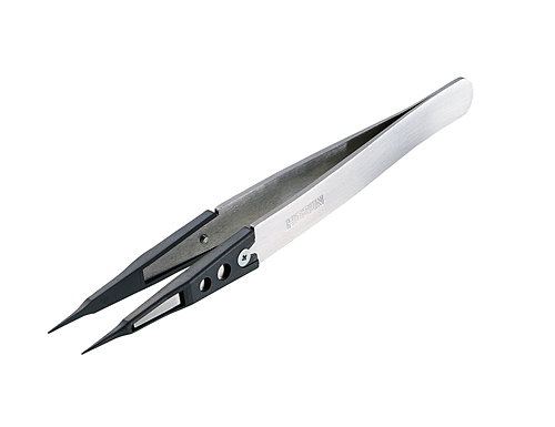ホーザン(HOZAN)　ESDチップピンセット　P-641-S