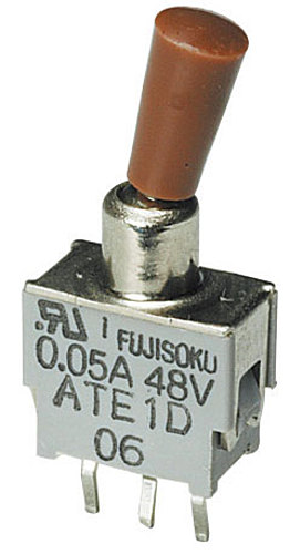 ニデックコンポーネンツ スタンダードトグルスイッチ ATE1F-2M3-10-Z