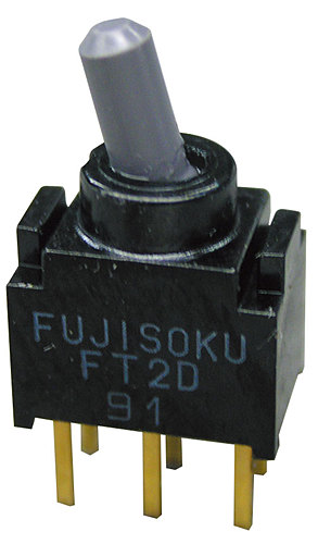 ニデックコンポーネンツ 極超小形トグルスイッチ CFT2-1GC-AW