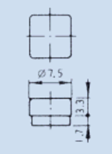 ニデックコンポーネンツ　LTR1用ボタン　LTM1用ボタン　140007480173