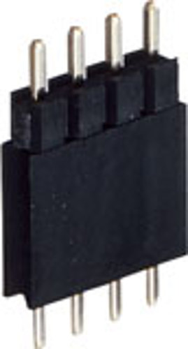 廣杉計器 段重ね端子(抜差型) ピン・ソケット(角ピン) 2.54mmピッチ ストレート(1列) HTS-2511-20