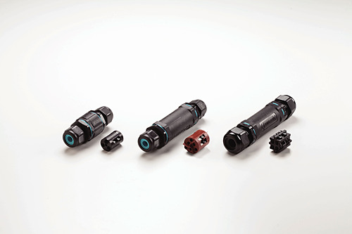 タカチ電機工業 THB390・400型 防水中継コネクタ THB400-D4P-13