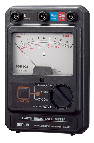 三和電気計器(SANWA) 接地抵抗計 PDR302