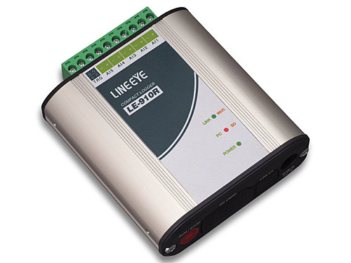 ラインアイ コンパクトロガー(アナログ入力5点) LE-910R