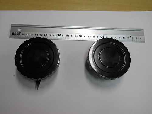 富士抵抗器　可変型不燃性巻線抵抗器　WMHシリーズ　WMH1KW 用ツマミ