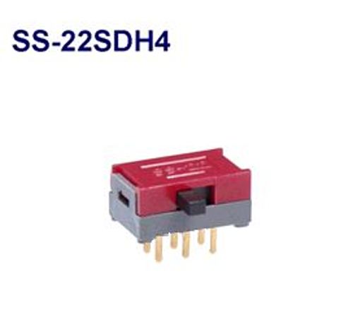 注目>NKKスイッチズ　スライドスイッチ　SS-22SDH4