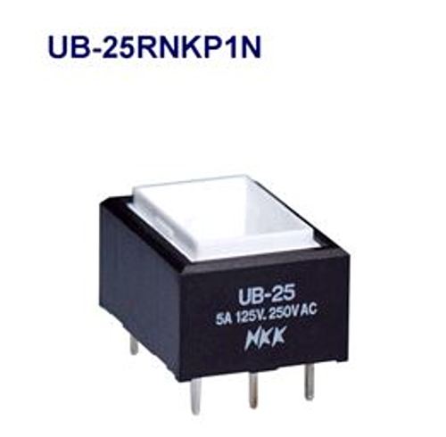 注目>NKKスイッチズ　押ボタンスイッチ　UB-25RNKP1N