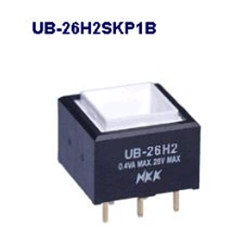注目>NKKスイッチズ　照光押ボタンスイッチ　UB-26H2SKP1B