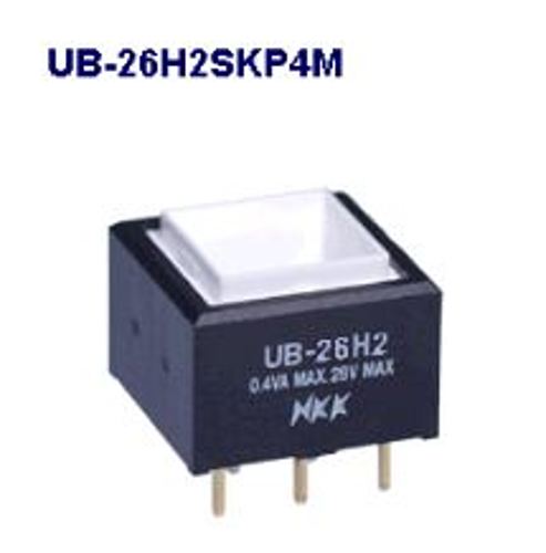 注目>NKKスイッチズ　照光押ボタンスイッチ　UB-26H2SKP4M