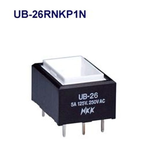 注目>NKKスイッチズ　押ボタンスイッチ　UB-26RNKP1N