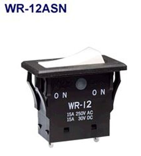 注目>NKKスイッチズ　ロッカスイッチ　WR-12ASN