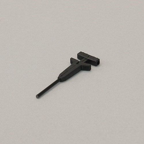 スタック電子　ICリード(ピッチ2.54mm)用ミニクリップ(黒)　PF080(R0)「在庫掲載」(プローブ)
