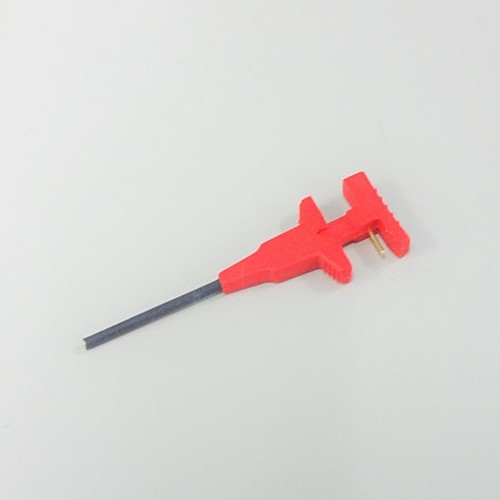 スタック電子　ICリード(ピッチ1.27mm)用マイクロクリップ(赤)　PF162 (ｱｶ)(R0)「在庫掲載」(プローブ)