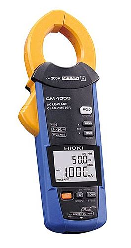 日置電機(HIOKI) ACリーククランプメータ CM4003 (出力・外部電源機能付き)