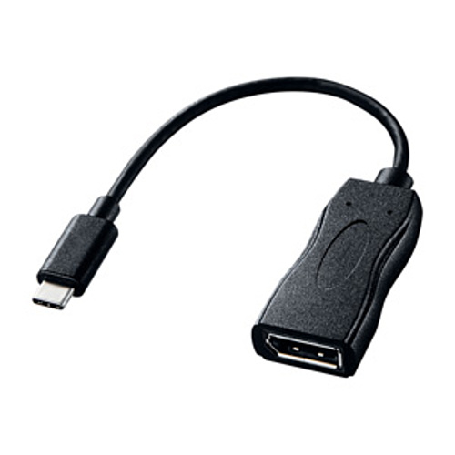 サンワサプライ USBTypeC-DisplayPort変換アダプタ AD-ALCDP01「在庫掲載」