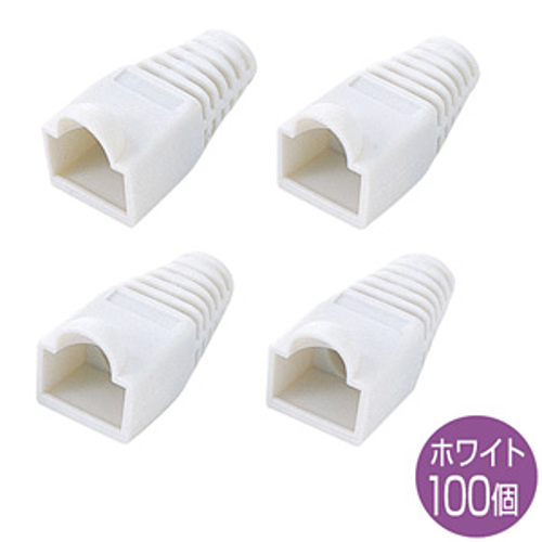 サンワサプライ モジュラーカバー(先付けタイプ・白) ADT-MC4W-100「在庫掲載」