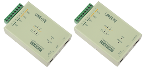ラインアイ LAN接続型デジタルIOユニット LA-N2R2P-E