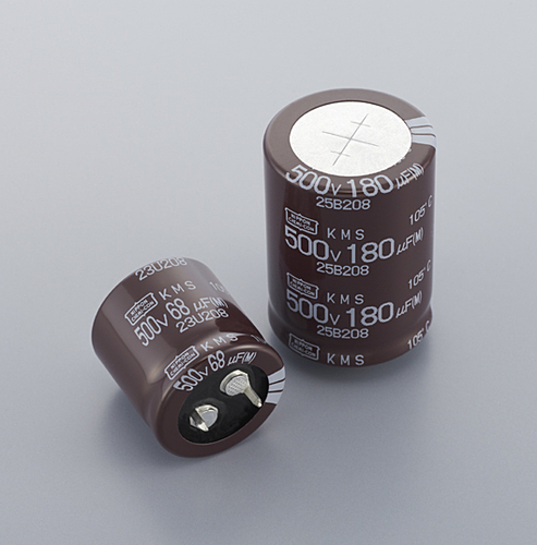 注目>日本ケミコン 基盤自立形アルミ電解コンデンサ EKMQ451VSN101MQ25S