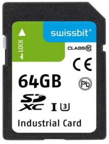 Swissbit(スイスビット)　SDカード　SFSD064GL2AM1TO-I-PL-23P-STD
