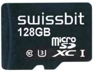 Swissbit(スイスビット)　μSDカード　SFSD128GN1AM1TB-I-EF-221-STD