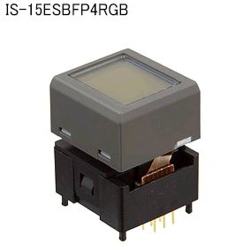NKKスイッチズ　多機能押ボタンスイッチ　IS-15ESBFP4RGB