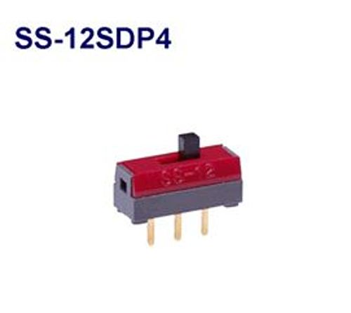 NKKスイッチズ　スライドスイッチ　SS-12SDP4