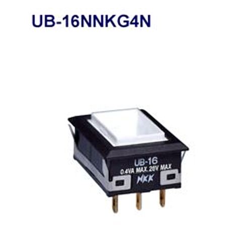NKKスイッチズ　押ボタンスイッチ　UB-16NNKG4N