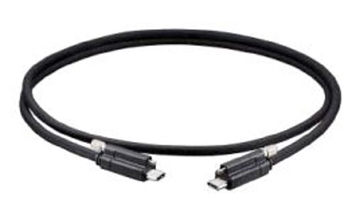 ヒロセ電機 USB_Type-Cハーネス、スクリューロックタイプ[中央部1カ所]　CX60-24S-1000-CS