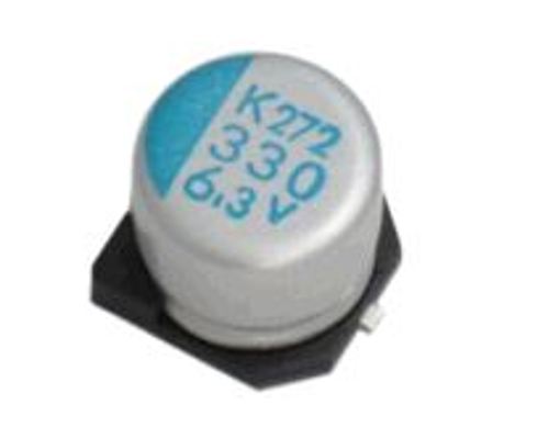 日本ケミコン　導電性高分子アルミ固体電解コンデンサ　APXK6R3ARA151MF46G