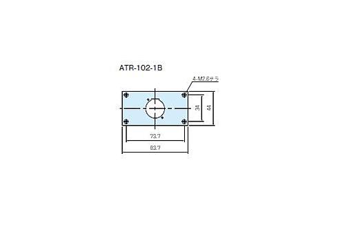 タカチ電機工業　ATR型アタッチメントパネル　ATR-102-1B