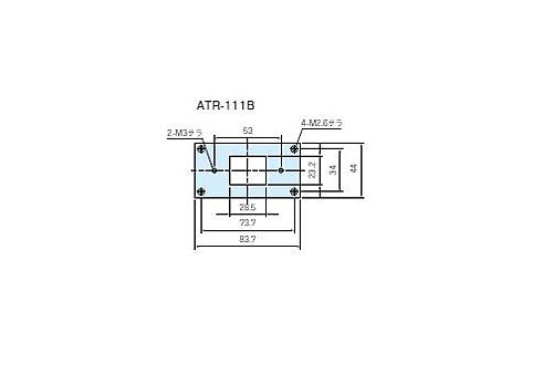 タカチ電機工業　ATR型アタッチメントパネル　ATR-111B